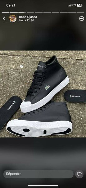 Baskets montantes stylées