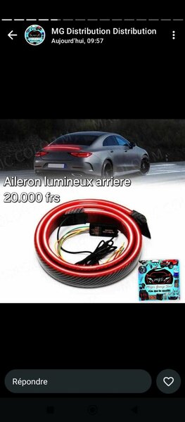 Aileron Lumineux Arrière LED