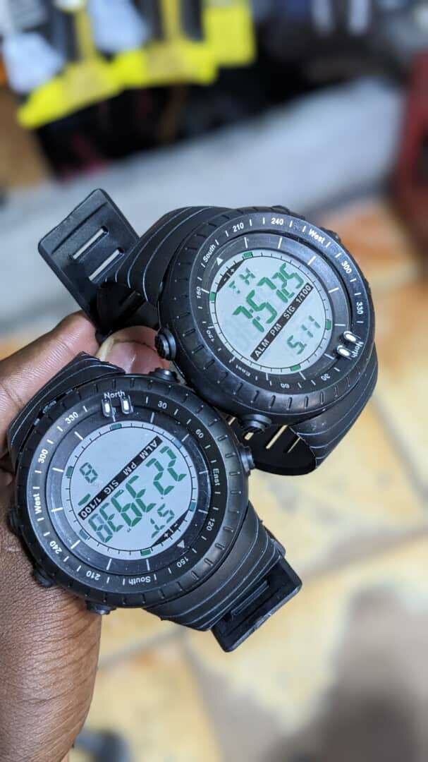 Classic men's wrist watches