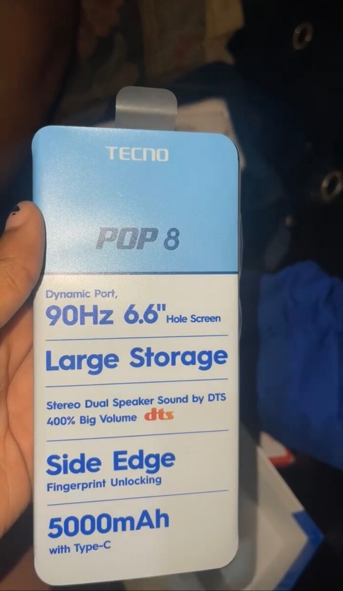 Tecno Pop 8 available