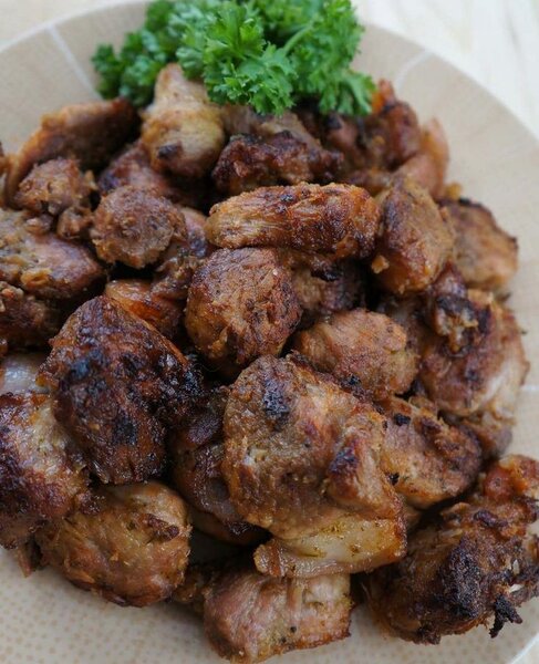 Porc Africain Braisé + Attieke