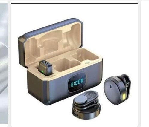 Micro caméra magnétique cravat