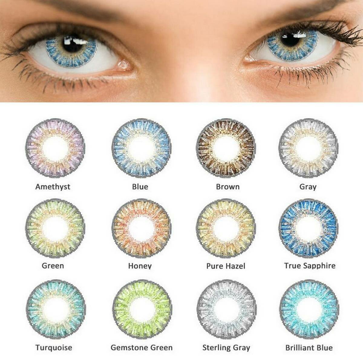 Color Contact Lenses Set