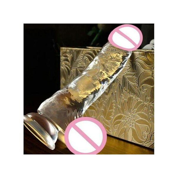 Dildo Transparent Réaliste