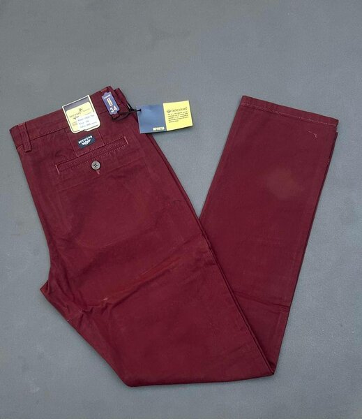 Chinos slim en coton pour homme