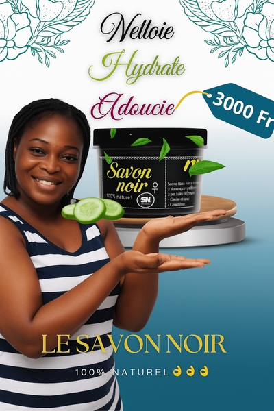 Savon Noir Naturel Hydratant