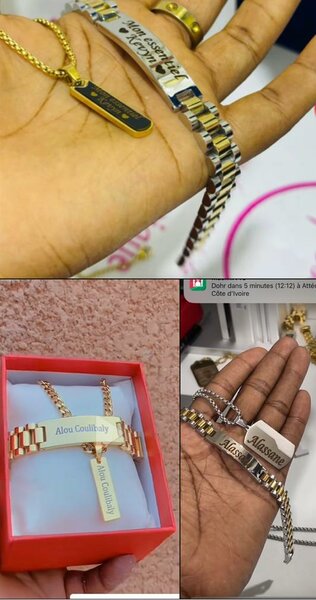 Bracelet personnalisé élégant