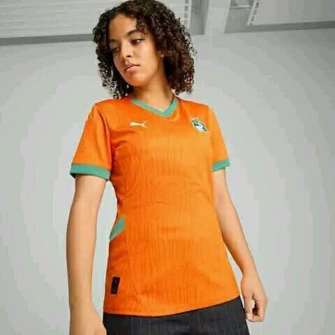 Maillot de football orange