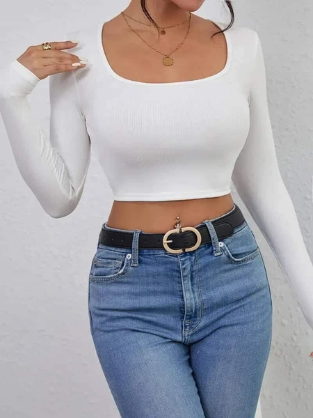 white top