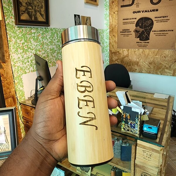 Bamboo Drinking Flask