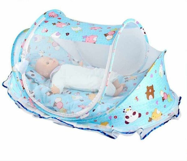Berceau Bébé Pliable avec Moustiquaire