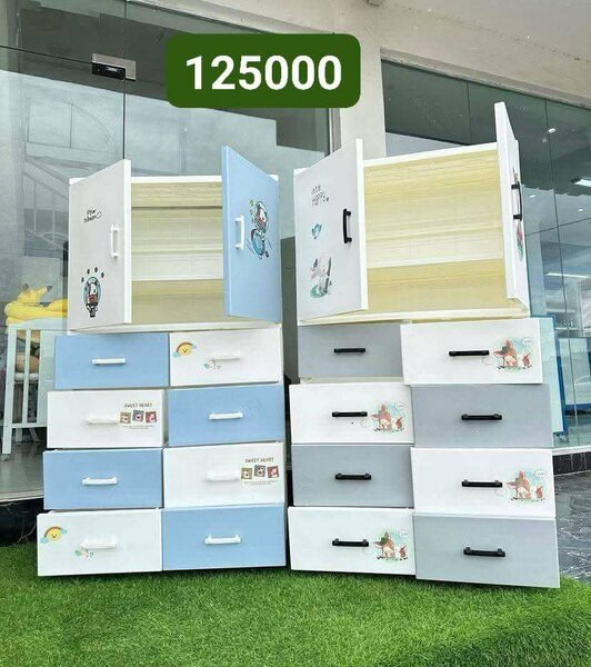 Commode enfant design colorée