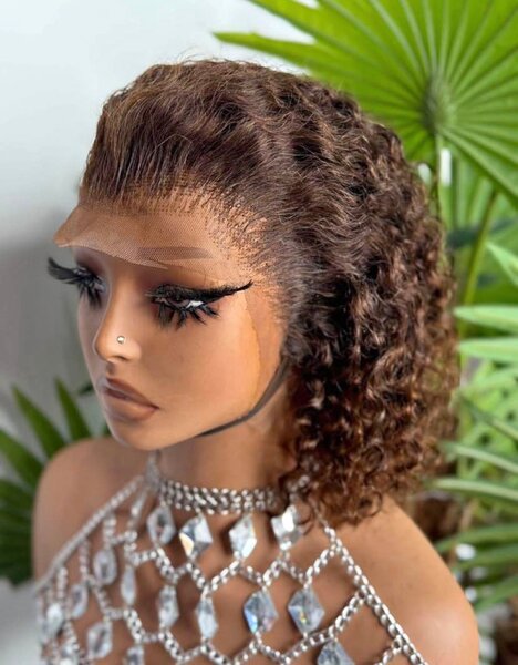 Perruque Lace Front Bouclée