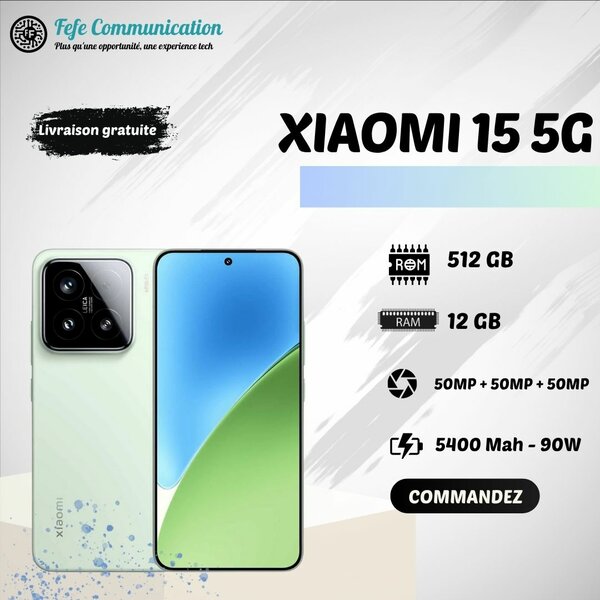 Xiaomi 15 5G - 512GB - 12GB
