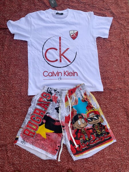 Ensemble t-shirt et short pour homme