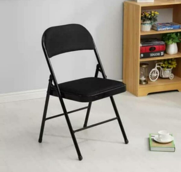 Black Folding Chair