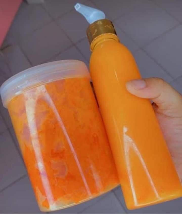 Savon gommant et blanchissant