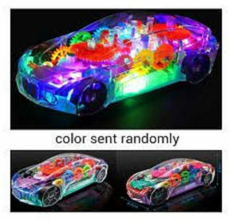 Voiture Lumineuse et Musicale