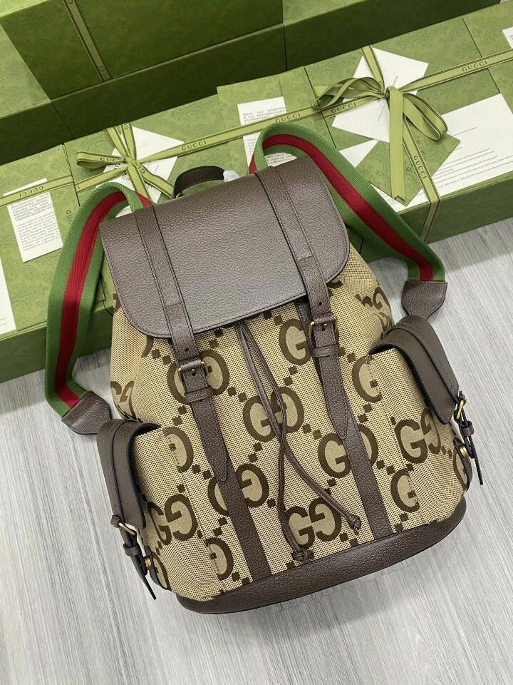 Quality leather Laptop traveling bag school backpack