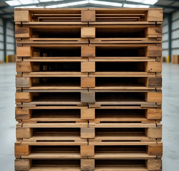 Palette en bois robuste