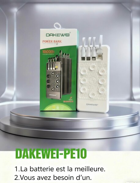 DAKEWEI-Power Bank 10000mAh