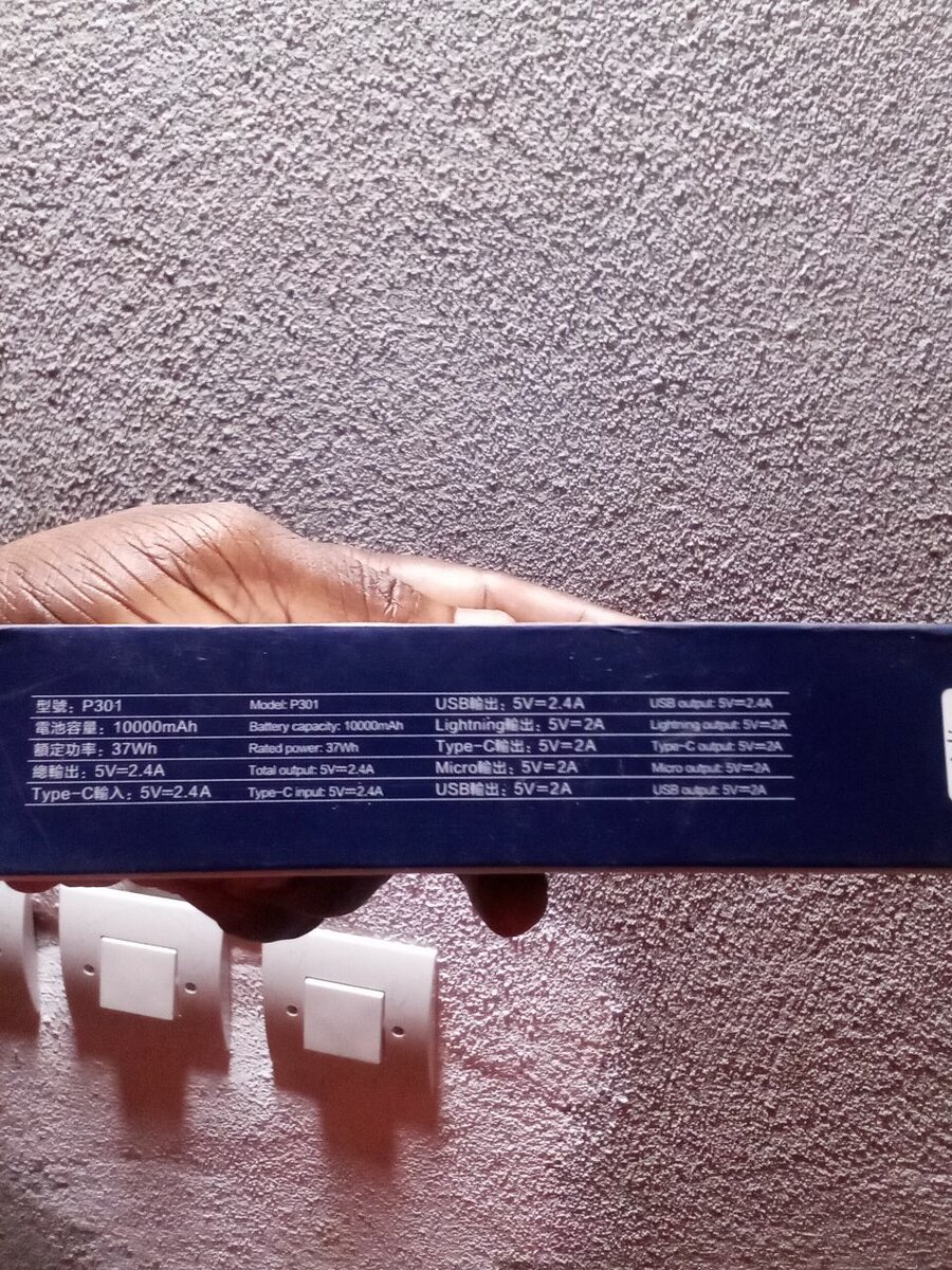 Mini powerbank 10000 mAh