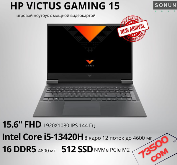 Ноутбук HP Victus 15