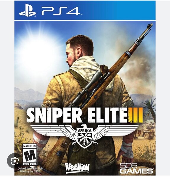 Jeu PS4 Sniper Elite III