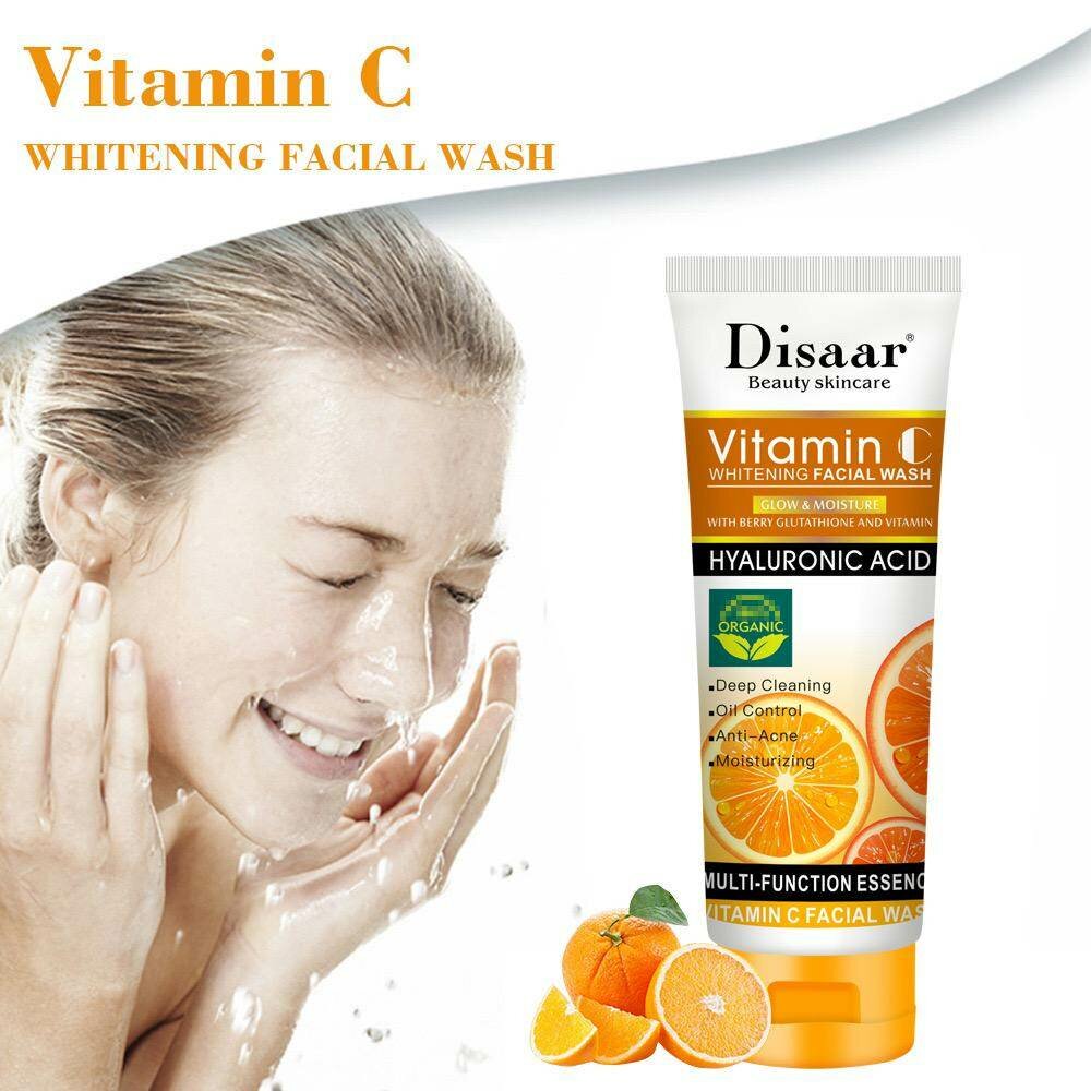 disaar vitamin c facial wash