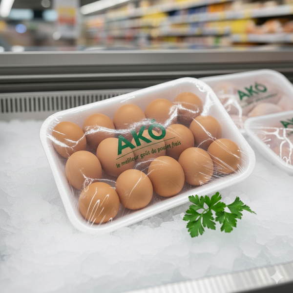 Oeufs frais (15) AKO