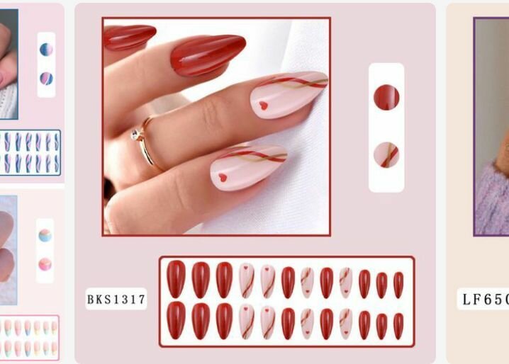 96 chic Faux ongles pour vous les dames