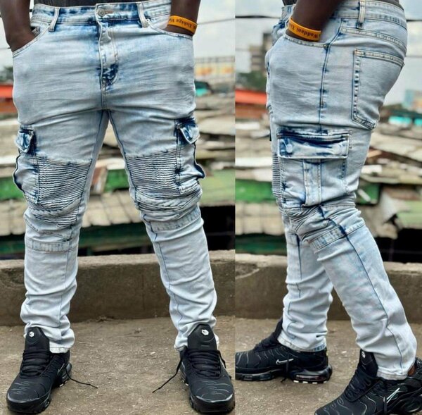 Jeans cargo homme tendance