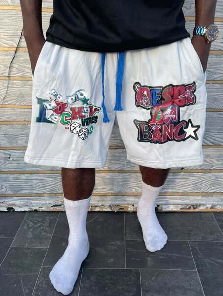 Shorts décontractés graffiti