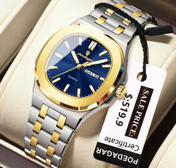 Montre Quartz Homme Élégante