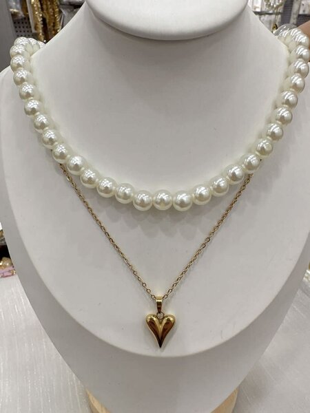 Fashion 2 in 1 necklace