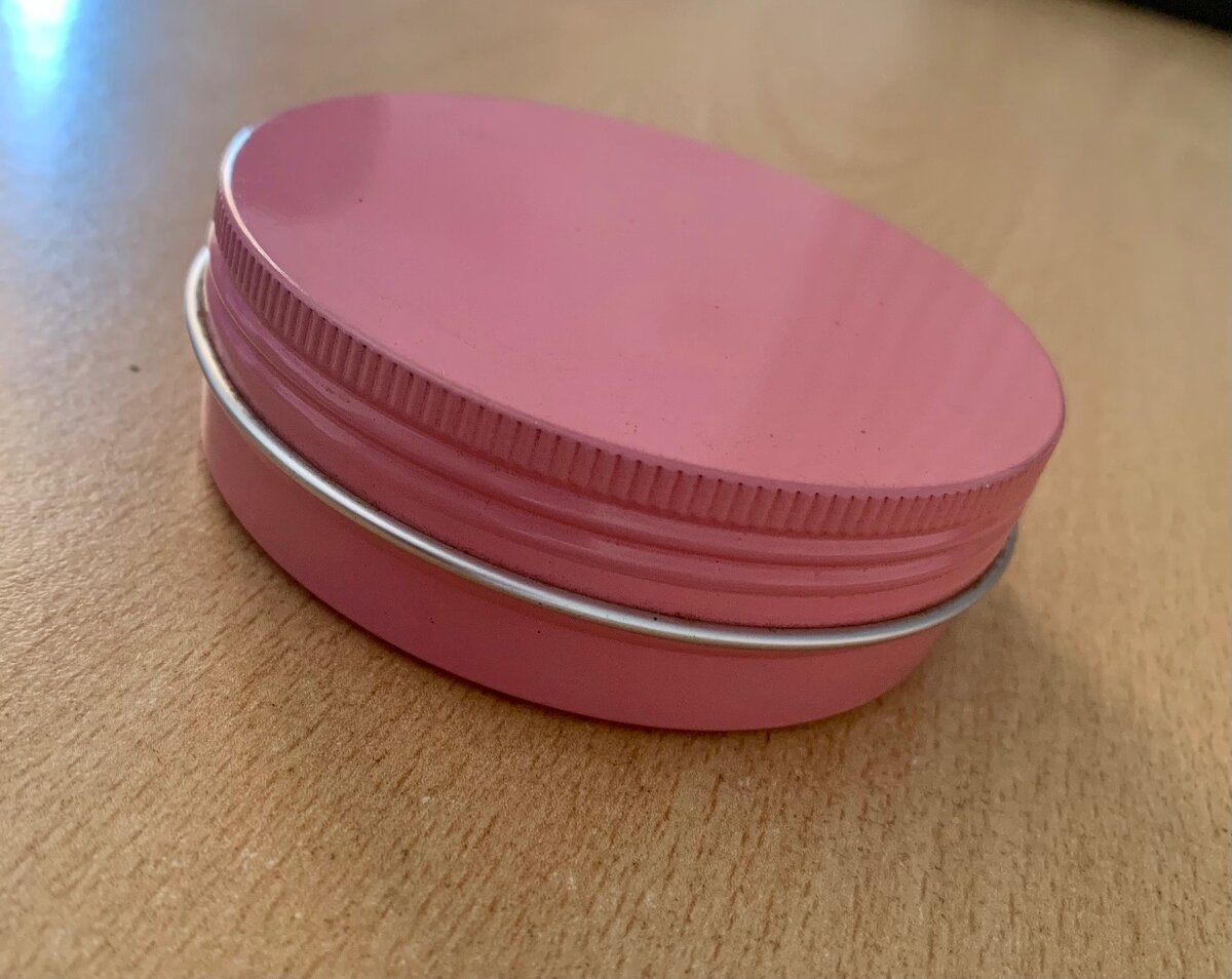 cosmetic tins, jars, plastics