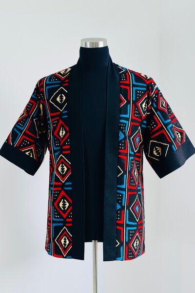 Kimono imprimé coloré