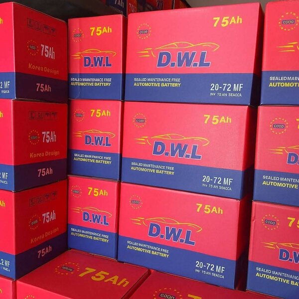 Batterie automobile 75Ah puissante