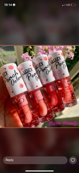 AOZY Peach Lip Tint Set