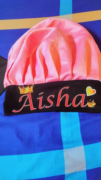 HAIR BONNETS CUSTOMISED AND PLAIN