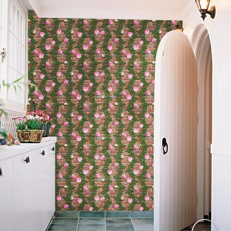 Papier Peint Floral Élégant