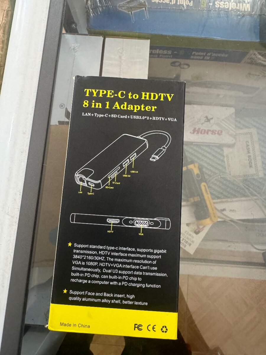 Type c adapter 8 in 1