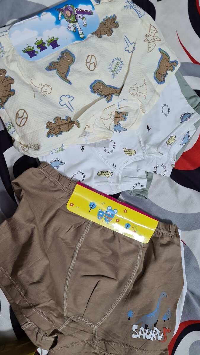 12 boxers garçons 3-14ans