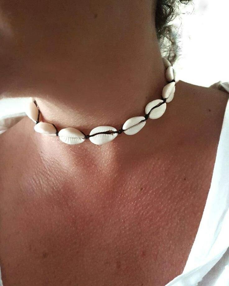 Collier coquillage bohème