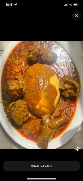 Sauce graine foutou ou graine