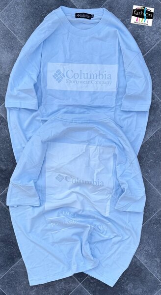 T-shirt bleu Columbia