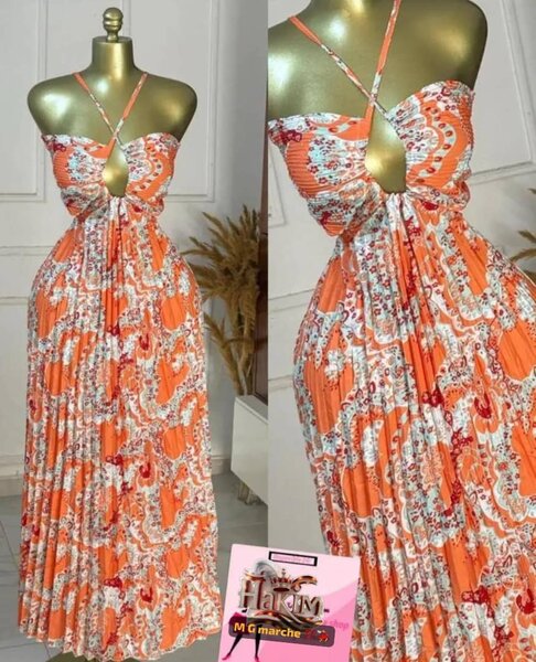 Robe Maxi Bohème Imprimée