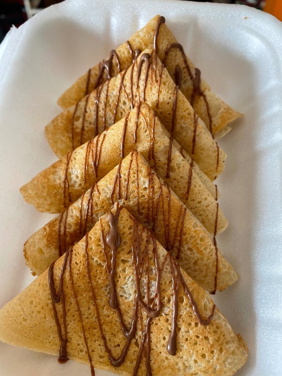 Délicieuses crêpes fines