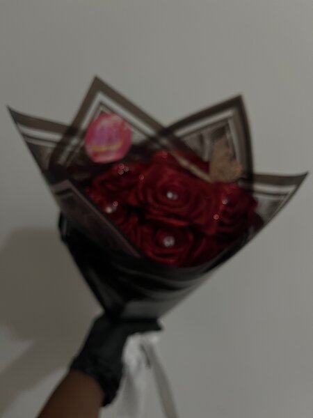 Bouquet de roses éternelles