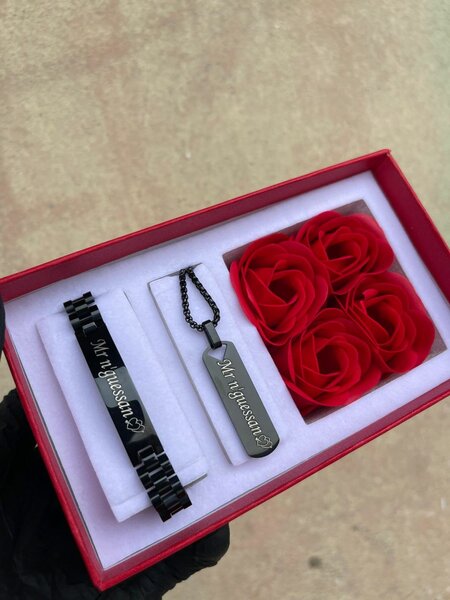 Coffret Bracelet et Collier Homme